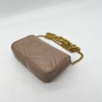 Gucci  Marmont Super Mini Nude GHW