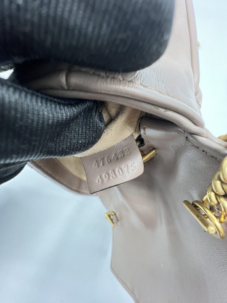 Gucci  Marmont Super Mini Nude GHW