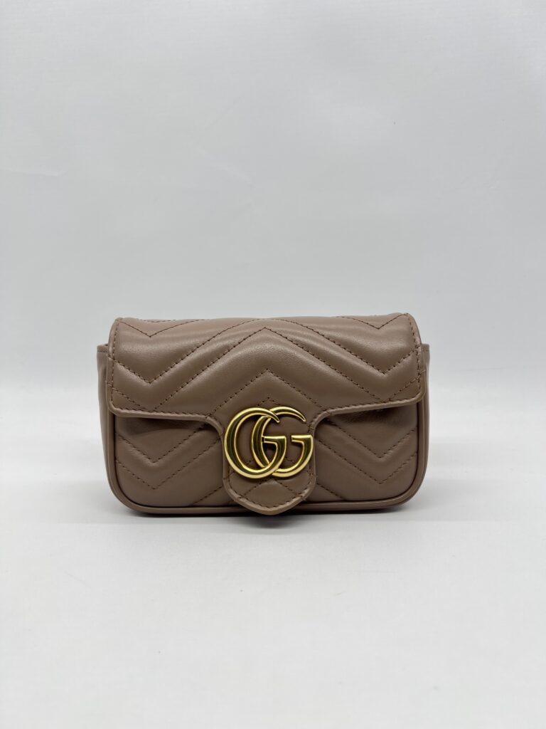 Gucci  Marmont Super Mini Nude GHW