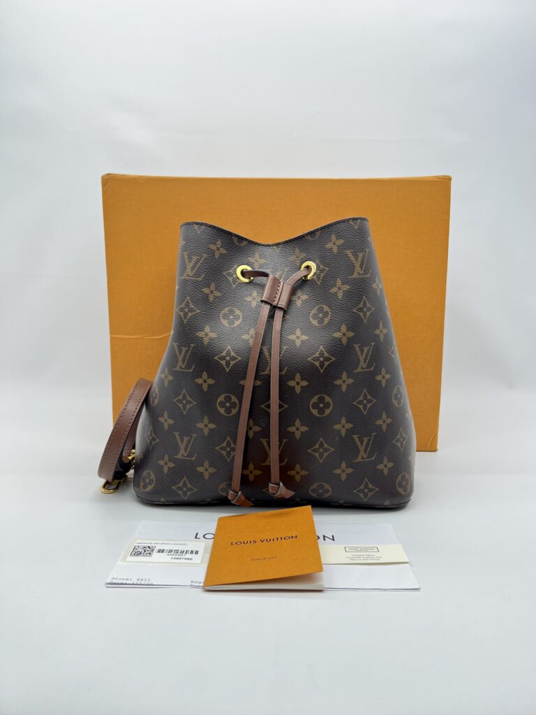Louis Vuitton Neo Noe MM Monogram Caramel GHW