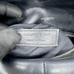 Saint Laurent Lou Lou Puffer Small Black SHW