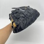 Prada Gaufre Tote Bag Tessuto Nylon Black