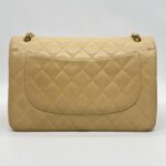 Chanel Jumbo Classic D Flap Caviar Beige GHW