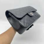 Chanel Jumbo Classic D Flap Caviar Black SHW