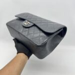 Chanel Jumbo Classic D Flap Caviar Black SHW