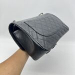 Chanel Jumbo Classic D Flap Caviar Black SHW