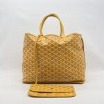 Goyard Anjou PM Goyardine Jaune SHW