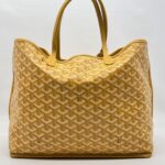 Goyard Anjou PM Goyardine Jaune SHW