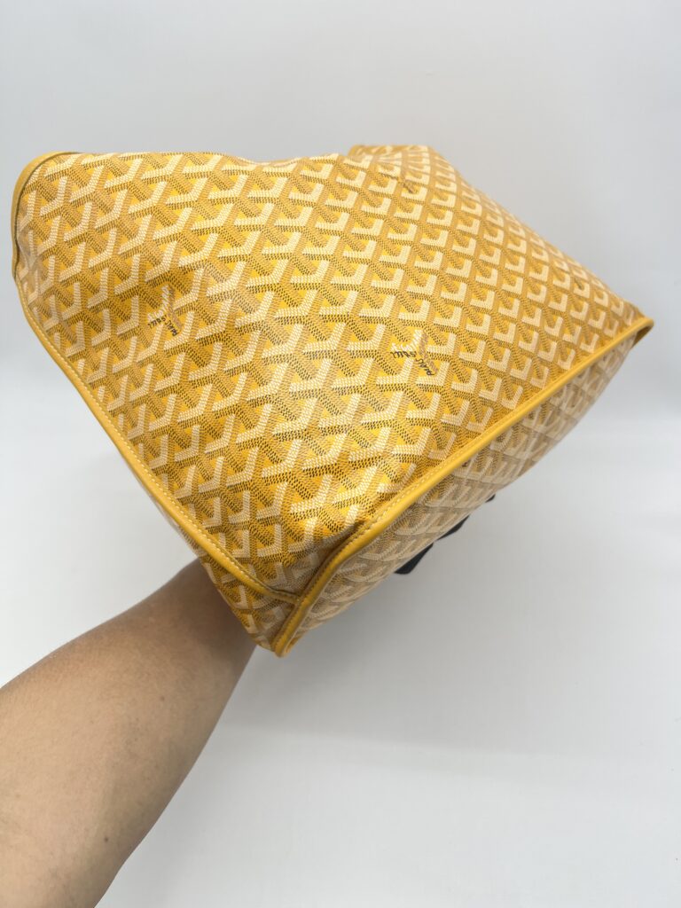 Goyard Anjou PM Goyardine Jaune SHW