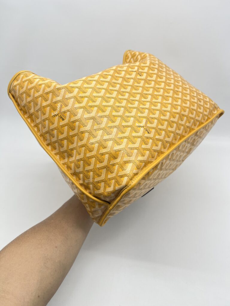 Goyard Anjou PM Goyardine Jaune SHW