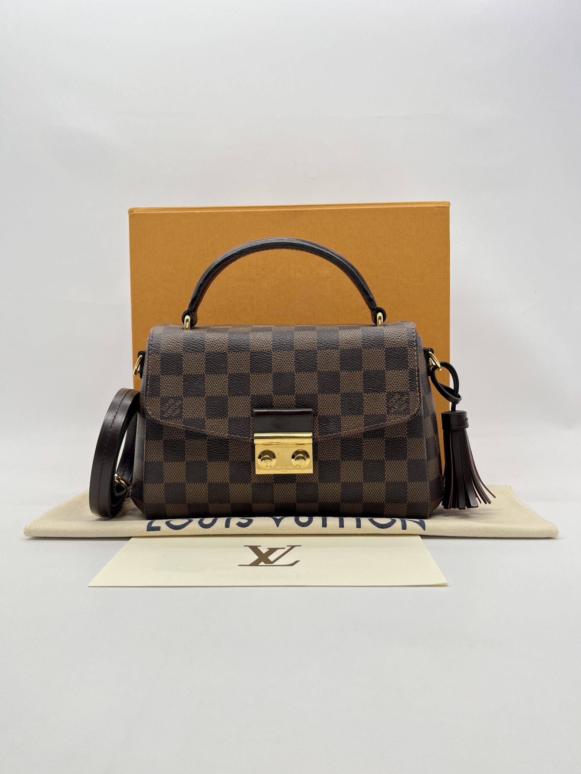 Louis Vuitton Croisette Damier Ebene GHW