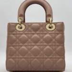 Dior Lady D Small Lambskin Blush GHW