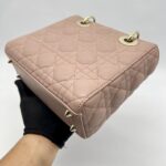Dior Lady D Small Lambskin Blush GHW