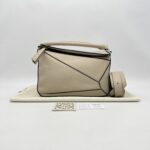 Loewe Puzzle Small Sand Beige SHW