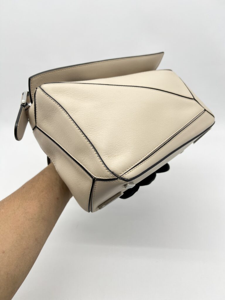 Loewe Puzzle Small Sand Beige SHW