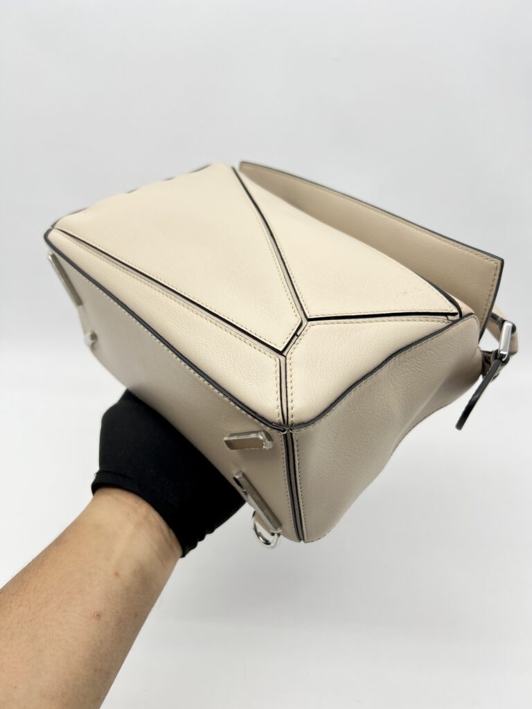 Loewe Puzzle Small Sand Beige SHW