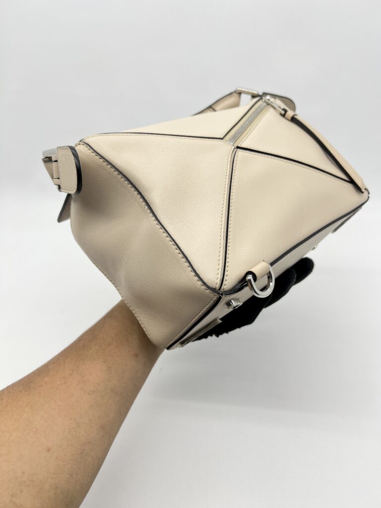 Loewe Puzzle Small Sand Beige SHW