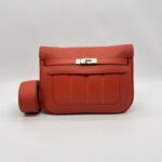 Hermes Berline Rouge Vif PHW