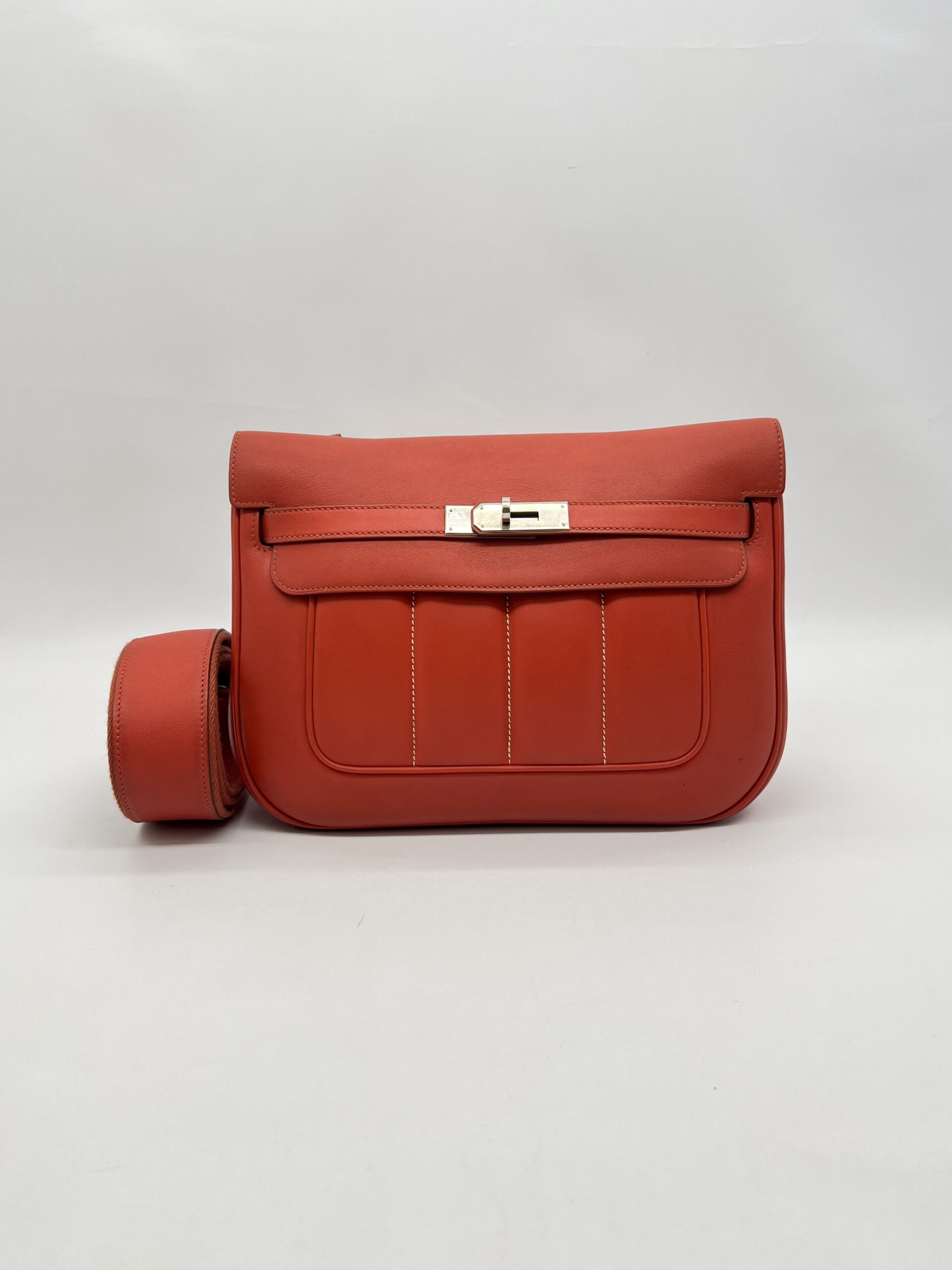 Hermes Berline Rouge Vif PHW