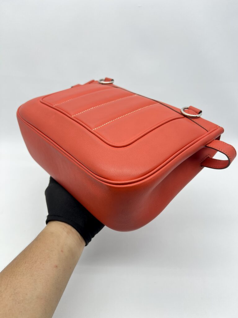 Hermes Berline Rouge Vif PHW