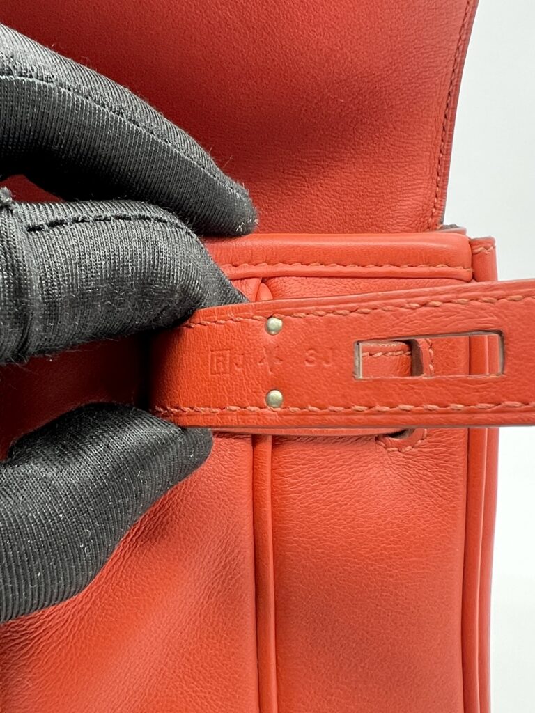 Hermes Berline Rouge Vif PHW
