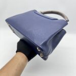 Louis Vuitton Capucines Phyton Navy Handle Phyton SHW