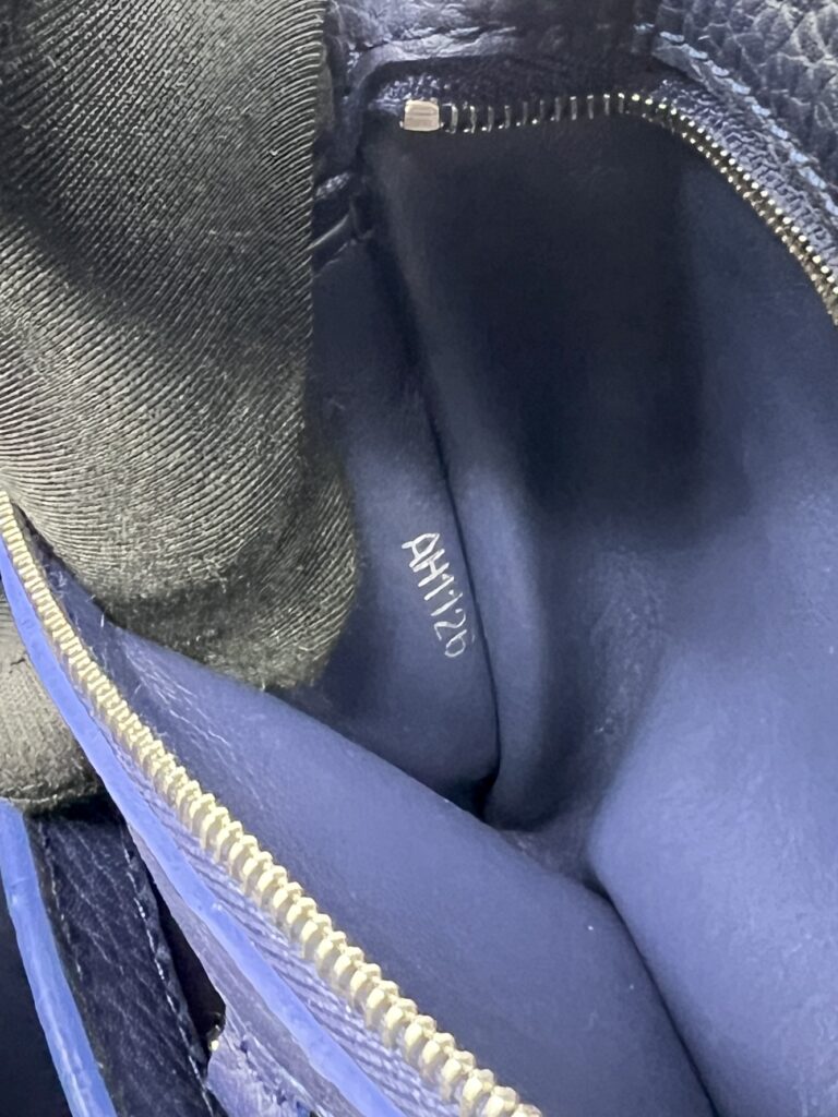 Louis Vuitton Capucines Phyton Navy Handle Phyton SHW