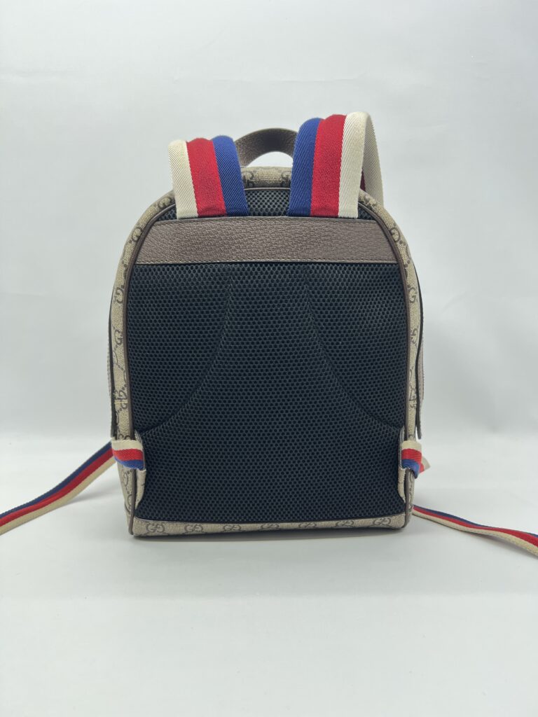 Gucci Bosco Backpack Cat GG Supreme Canvas GHW