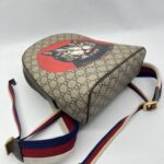 Gucci Bosco Backpack Cat GG Supreme Canvas GHW