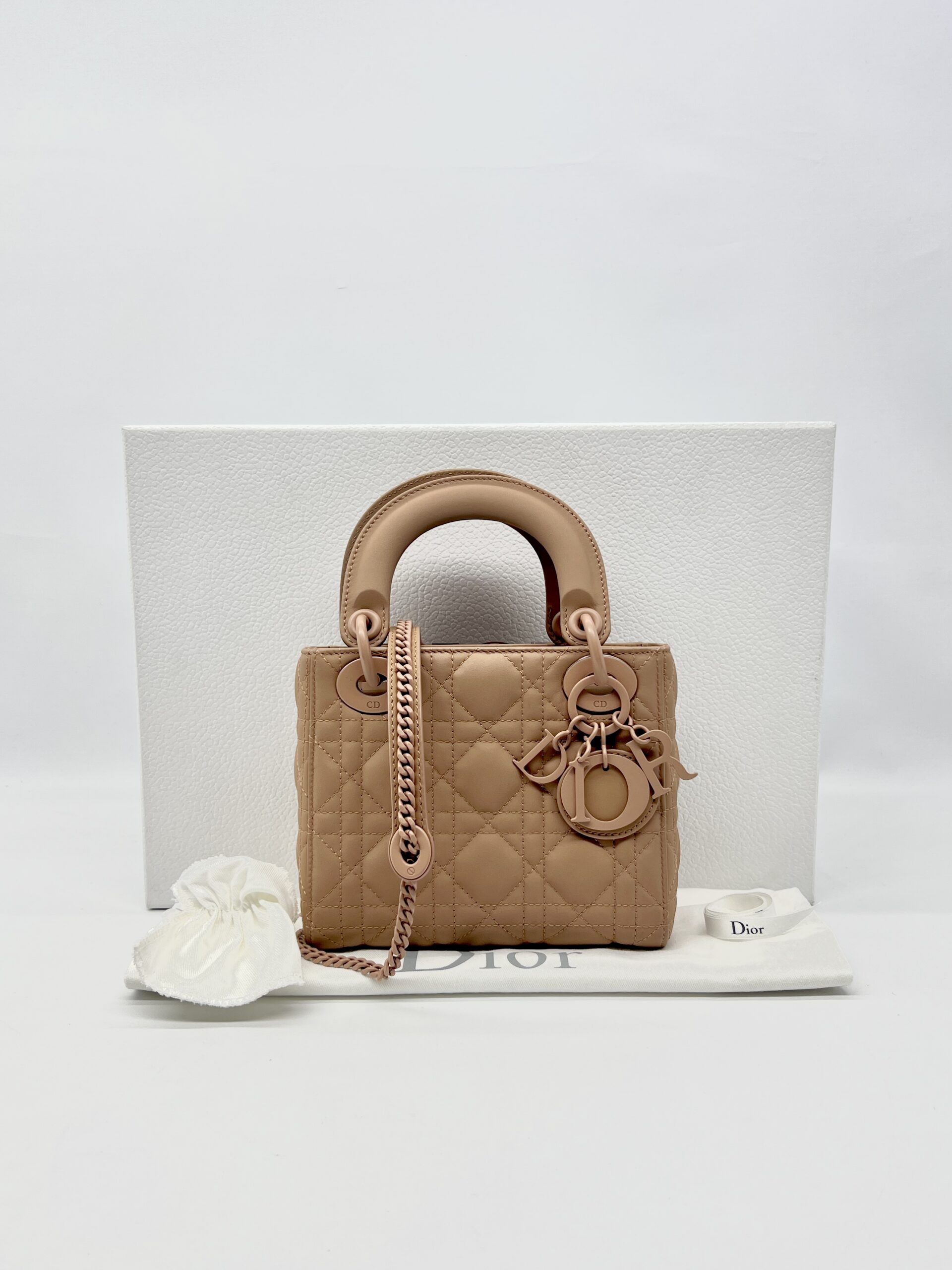 Dior Lady Dior Mini So Nude