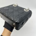 Dior Lady Dior Mini Black SHW