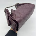 Chanel C25 Mini Caviar Dark Burgundy RHW