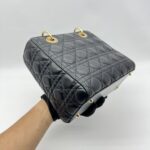 Dior Lady Dior Medium Lambskin Black GHW