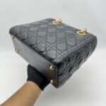 Dior Lady Dior Medium Lambskin Black GHW