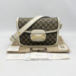 Gucci Horsebit GG Supreme White GHW
