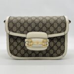 Gucci Horsebit GG Supreme White GHW