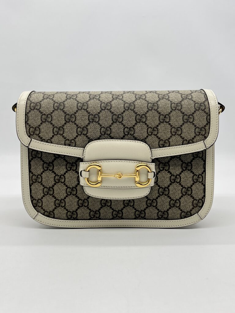 Gucci Horsebit GG Supreme White GHW
