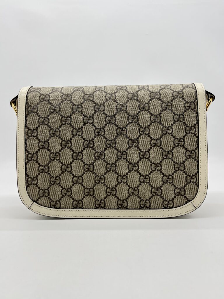 Gucci Horsebit GG Supreme White GHW