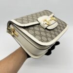 Gucci Horsebit GG Supreme White GHW