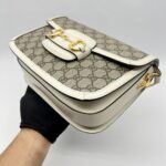 Gucci Horsebit GG Supreme White GHW