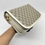 Gucci Horsebit GG Supreme White GHW