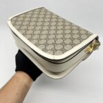 Gucci Horsebit GG Supreme White GHW