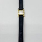 Hermes H Heure PM Epsom Noir GHW