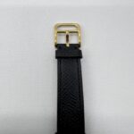 Hermes H Heure PM Epsom Noir GHW