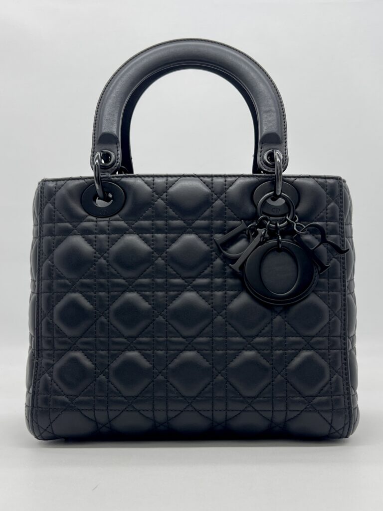 Dior Lady Dior Medium So Black