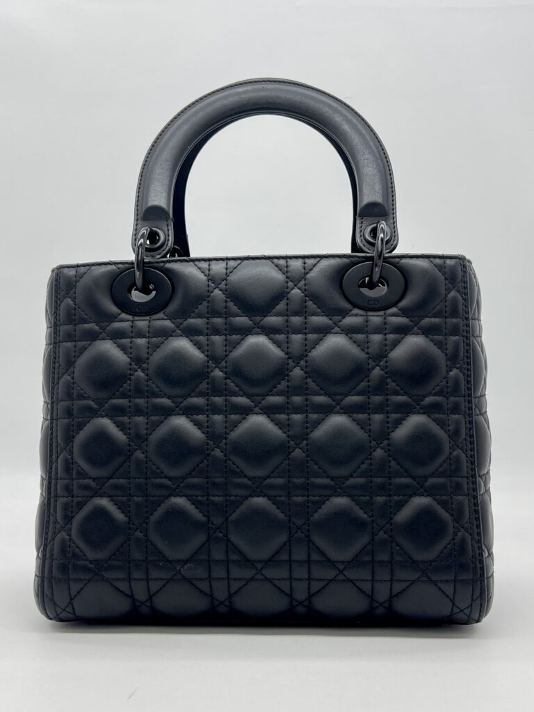 Dior Lady Dior Medium So Black