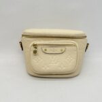 Louis Vuitton Mini Bumbag Monogram Empreinte Creme GHW