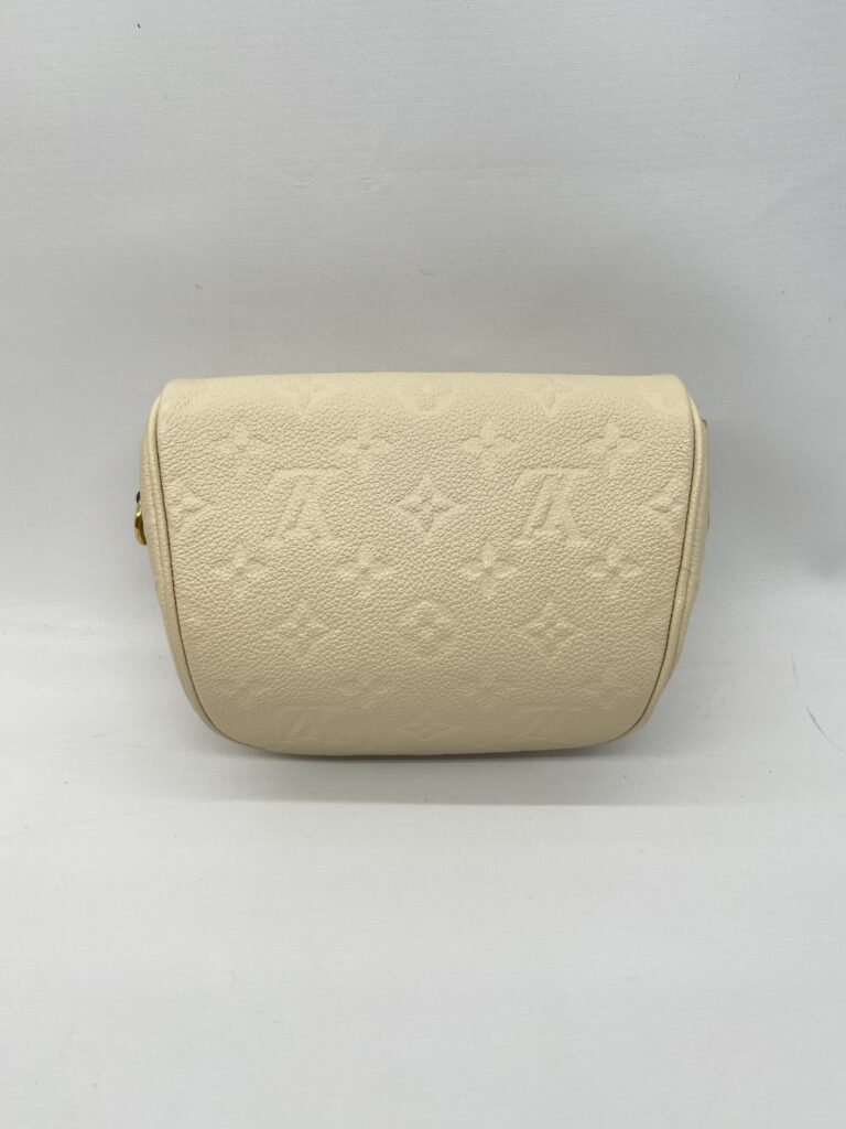 Louis Vuitton Mini Bumbag Monogram Empreinte Creme GHW