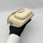 Louis Vuitton Mini Bumbag Monogram Empreinte Creme GHW