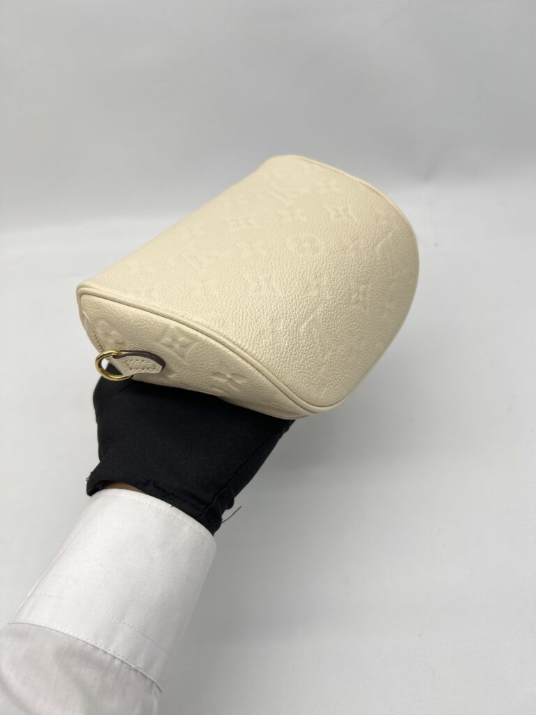 Louis Vuitton Mini Bumbag Monogram Empreinte Creme GHW